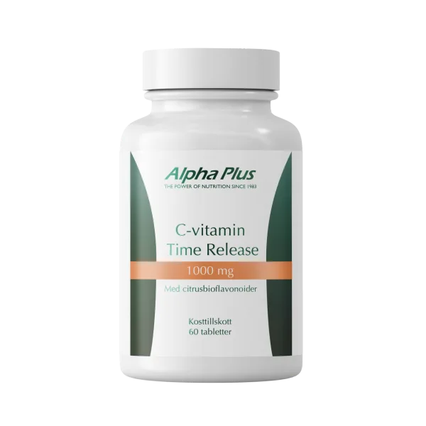 Alpha Plus C-vitamin Time Release 1000 mg, 60 tabl