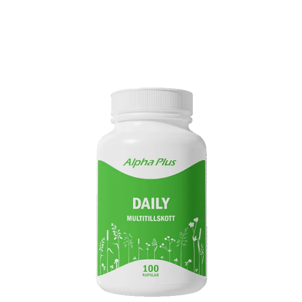 Alpha Plus Alpha Plus Daily Multitillskott 100 kapslar