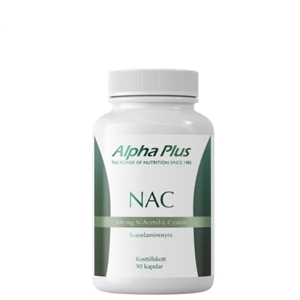 Alpha Plus NAC 500 mg, 90 kaps