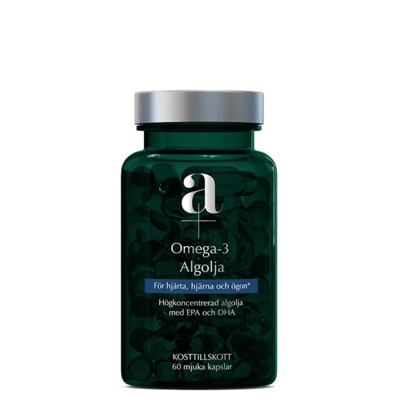 A+ A+ Omega-3 Algolja 60 mjuka kapslar