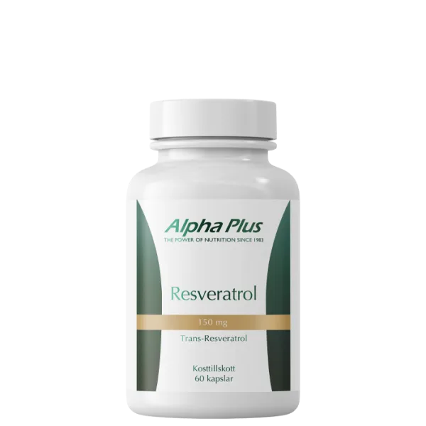 Alpha Plus Alpha Plus Resveratrol, 60 kaps