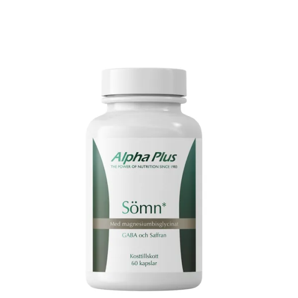 Alpha Plus Sömn Multivitamin, 60 kapslar