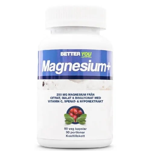 BetterYou magnesium 375 mg i förpackning