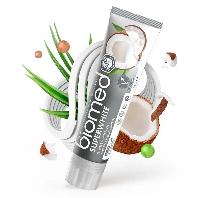 3. Naturlig tandkräm, Biomed & XyliWhite