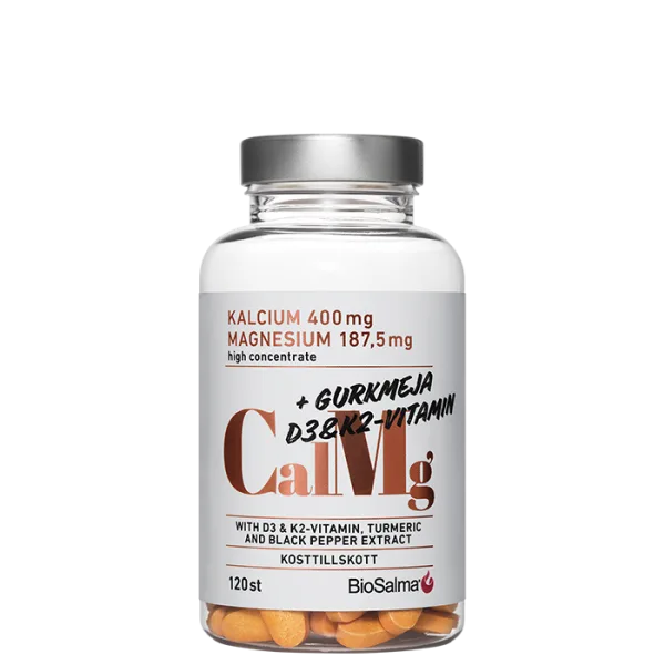 BioSalma BioSalma Kalcium & Magnesium, 120 tabletter