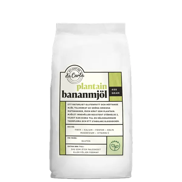 Da Carla Bananmjöl 400 g