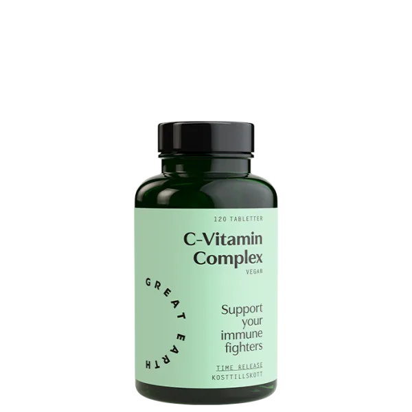 Great Earth Great Earth C-vitamin Complex Vegansk, 120 tabl