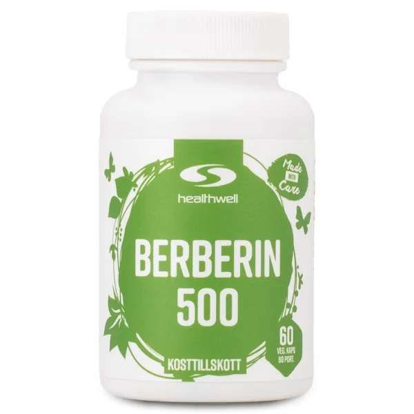 Healthwell Healthwell Berberin 500, 60 kaps