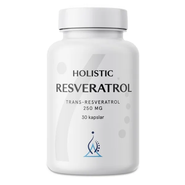 Holistic Holistic Resveratrol Vegetabilisk, 30 kaps