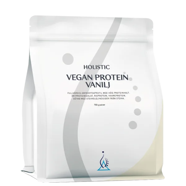 Holistic Veganskt Proteinpulver Vanilj 750 g