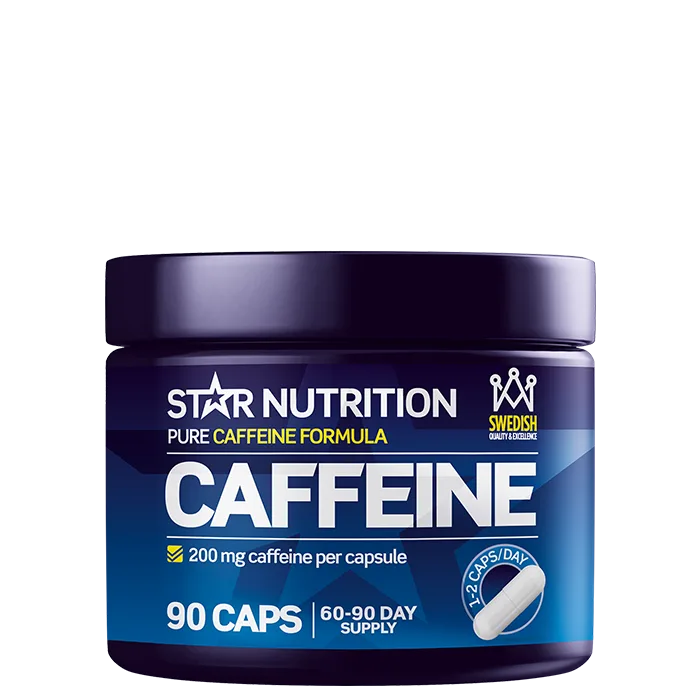 Star Nutrition Koffeintabletter 200 mg 90 Kapslar