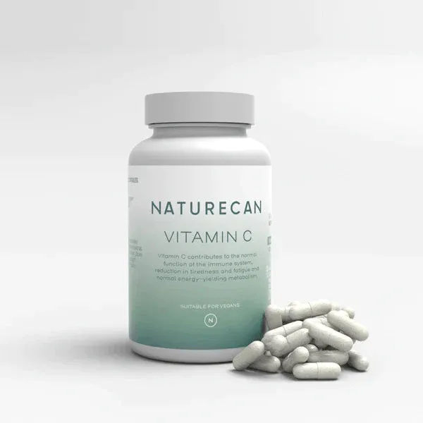 Naturecan C-vitamin på vitt bord