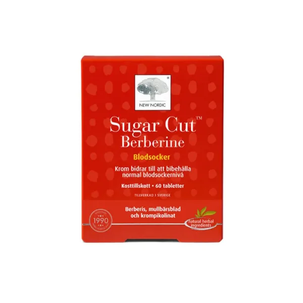 New Nordic New Nordic Sugar Cut Berberine, 60 tabletter