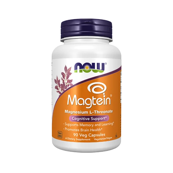 Now Foods Magtein® 90 vegkapslar