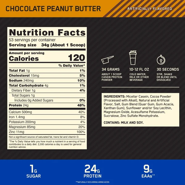 Optimum Nutrition Gold Standard Casein