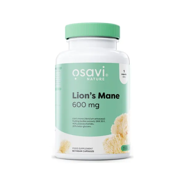 Osavi Lion's Mane 600 mg kapslar