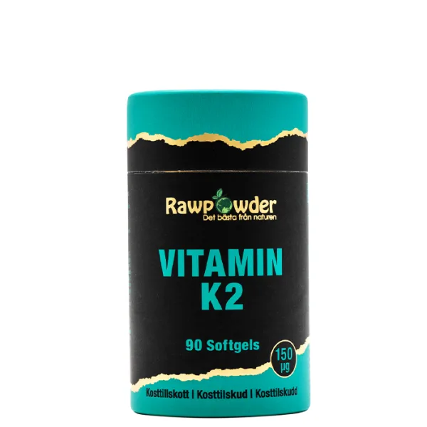 Rawpowder Vitamin K2 150 µg, 90 kaps