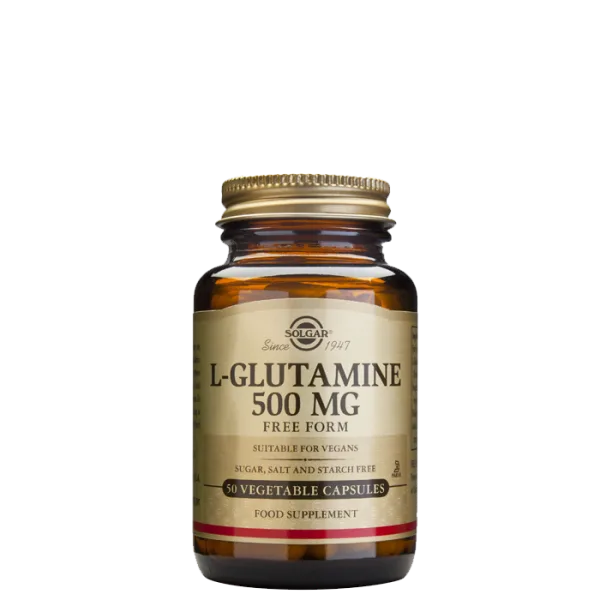 Solgar L-glutamin 500 mg 50 kapslar