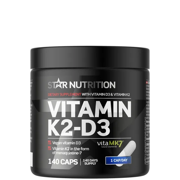 Star Nutrition Vitamin K2-D3, 140 kaps
