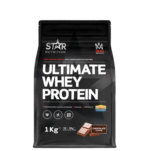 Star Nutrition Ultimate Whey Vassleprotein 1 kg