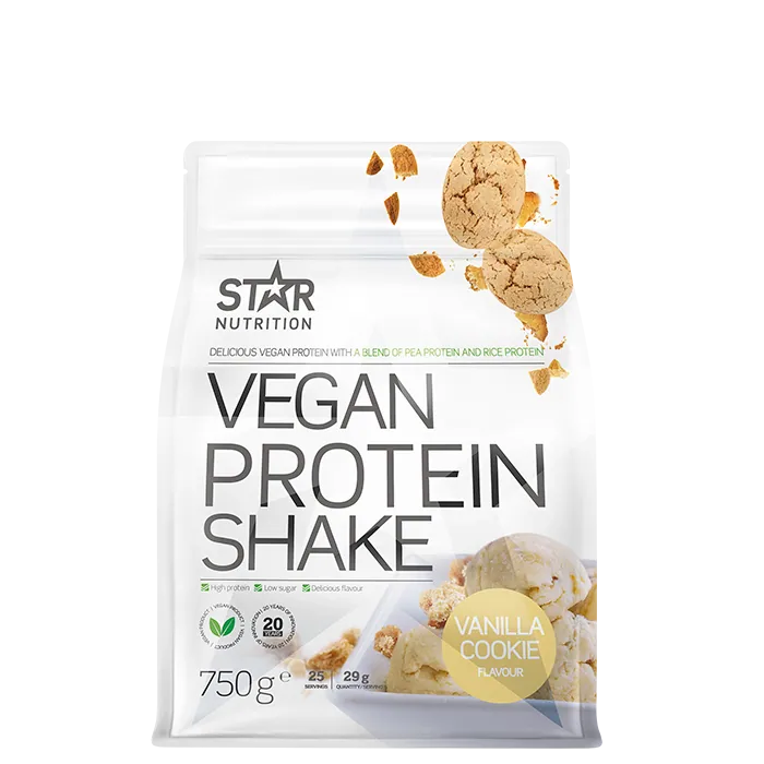 Star Nutrition Vegan Protein Shake Veganskt Proteinpulver 750 g