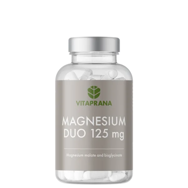 Vitaprana Magnesium Duo 125 mg 100 kapslar